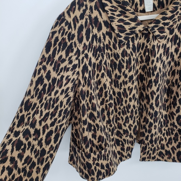 Spiegel Leopard Swing Jacket Sz 20W - Picture 4 of 7